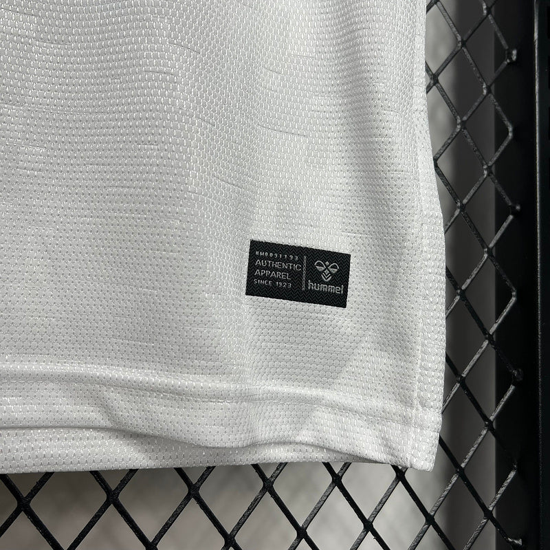 Trikot Seleção Dinamarca 24/25 – Auswärts – Branco 