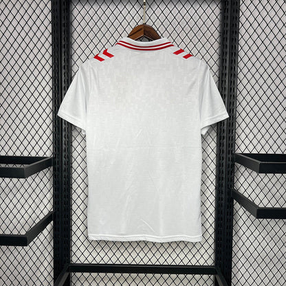 Trikot Seleção Dinamarca 24/25 – Auswärts – Branco 