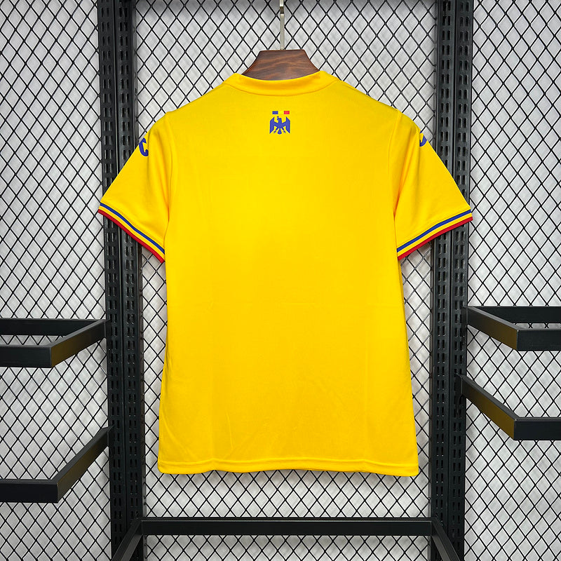 Trikot Seleção Rumänien l - 24/25 - Amarelo 