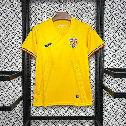 Trikot Seleção Rumänien l - 24/25 - Amarelo 