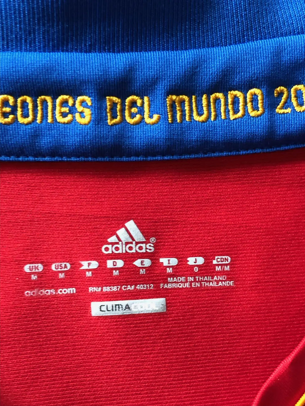 Trikot Sérgio Ramos Spanien 2010 Legende 