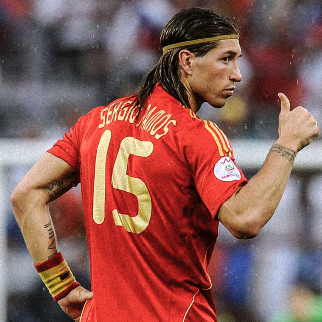 Trikot Sérgio Ramos Spanien 2010 Legende 