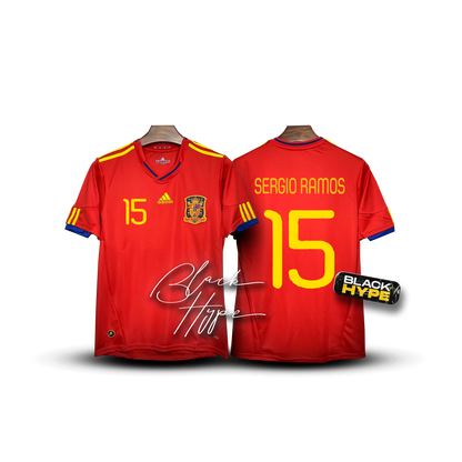 Trikot Sérgio Ramos Spanien 2010 Legende 