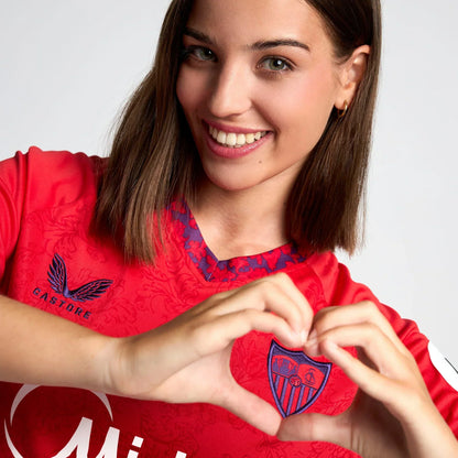 Trikot Sevilla feminino 24/25 Heim 