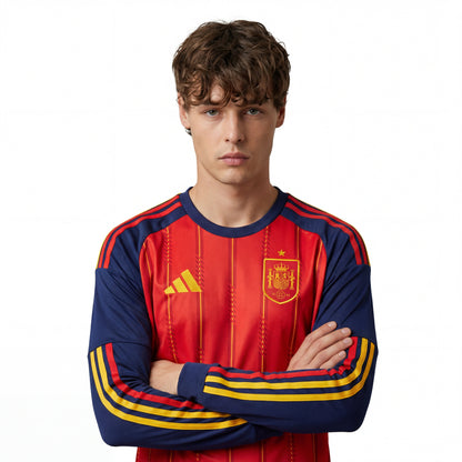 Trikot Spanien 2026 Home Longsleeve WorldCup 
