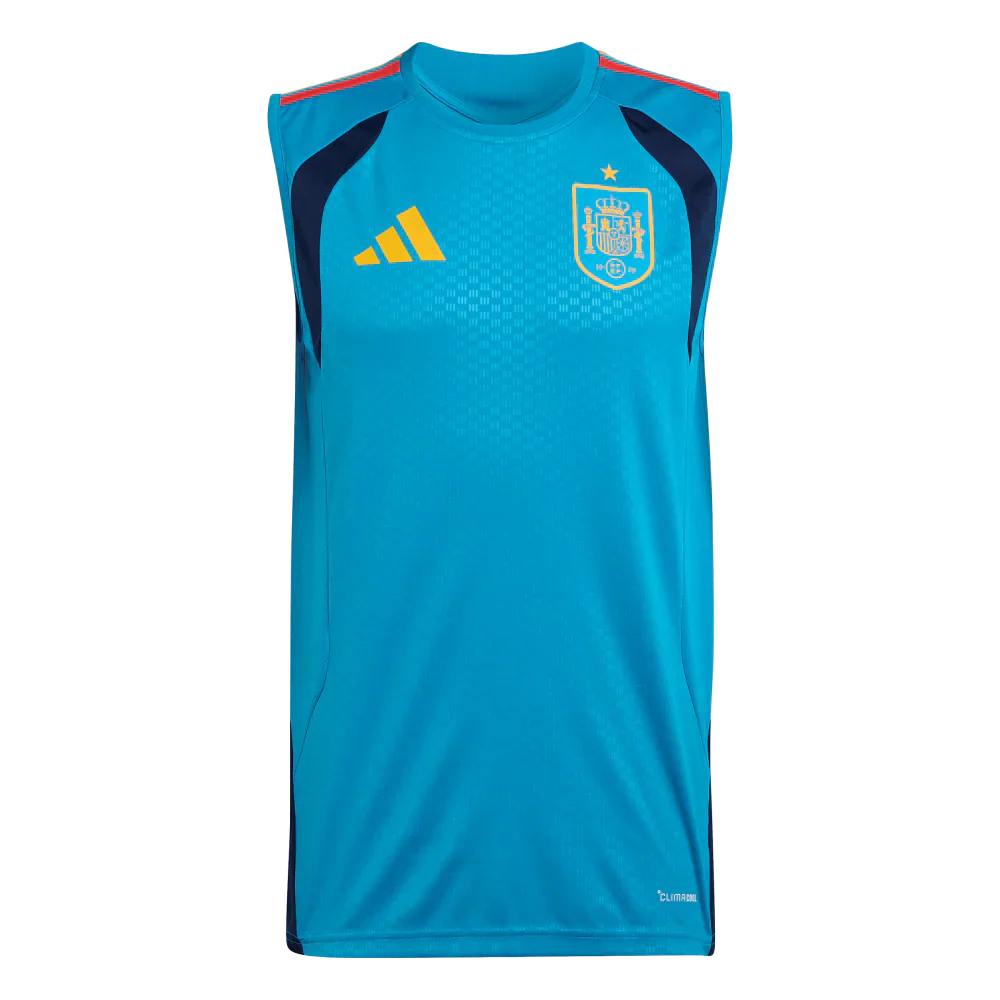 Jersey Spanien 2026 Trainings-Tanktop Weltmeisterschaft 