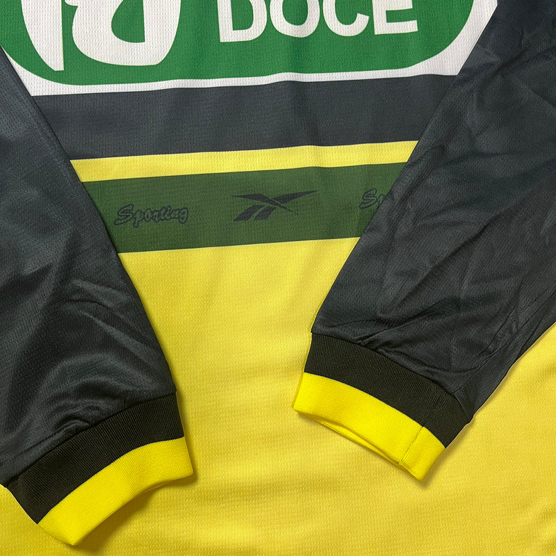 Jersey Sporting 99/00 Langarm - Auswärts Retro 