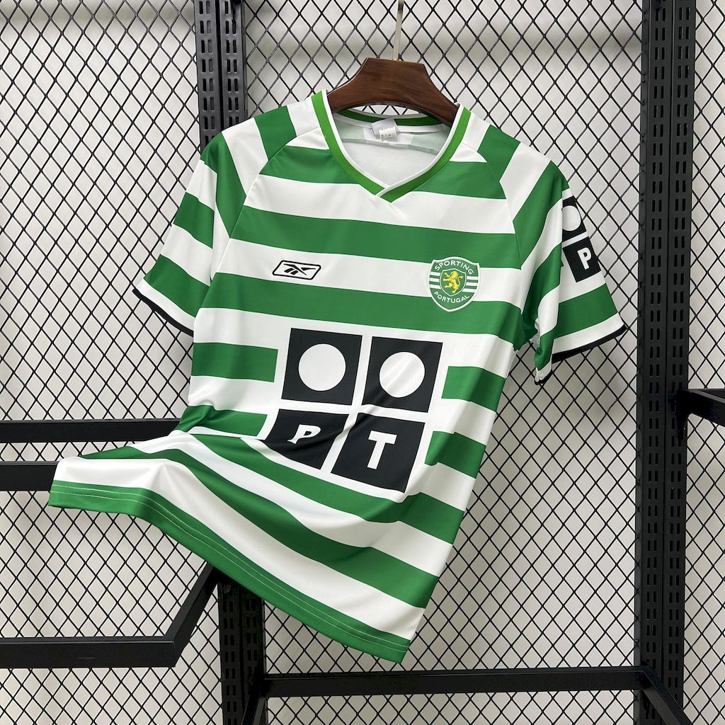 Sporting-Trikot CP 03/04 Heim Retro 