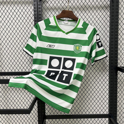 Sporting-Trikot CP 03/04 Heim Retro 