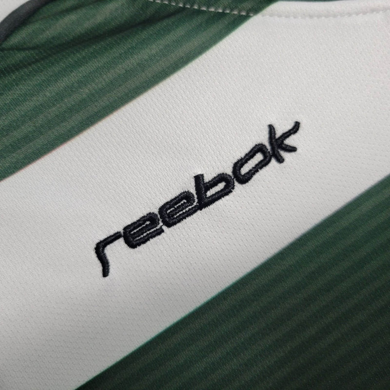 Trikot Sporting Retro 2001/03 Manga Longa Verde 