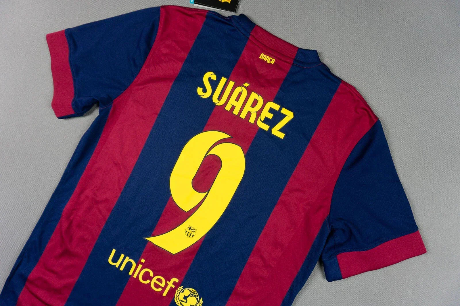 Trikot Suarez Barcelona 14-15 Legende 