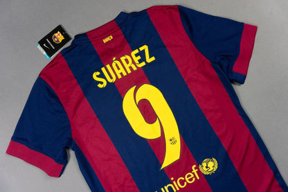 Trikot Suarez Barcelona 14-15 Legende 