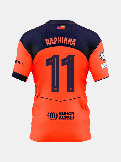 Trikot Dritter FC Barcelona 25/26 #11 RAPHINHA 