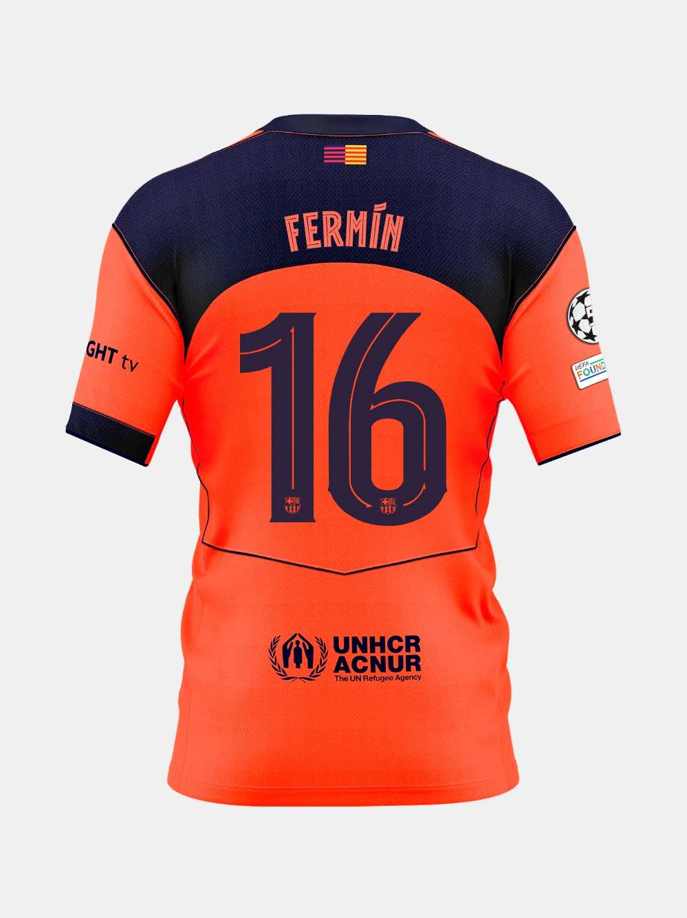 Trikot Dritter FC Barcelona 25/26 #16 FERMÍN 
