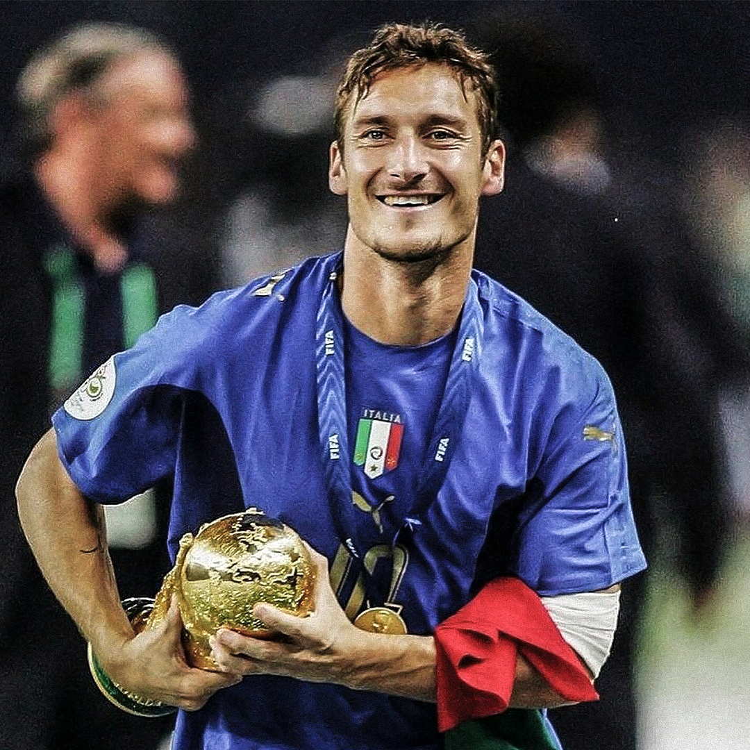 Jersey Totti Italien 2006 Legende 