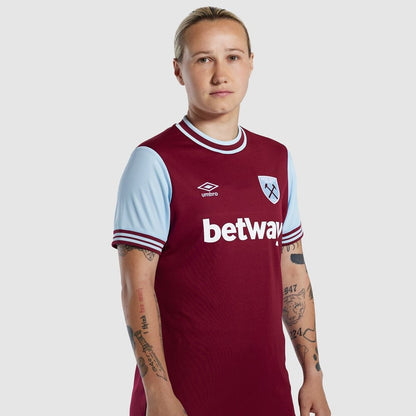 Jersey West Ham Feminino 24/25 Heimtrikot 