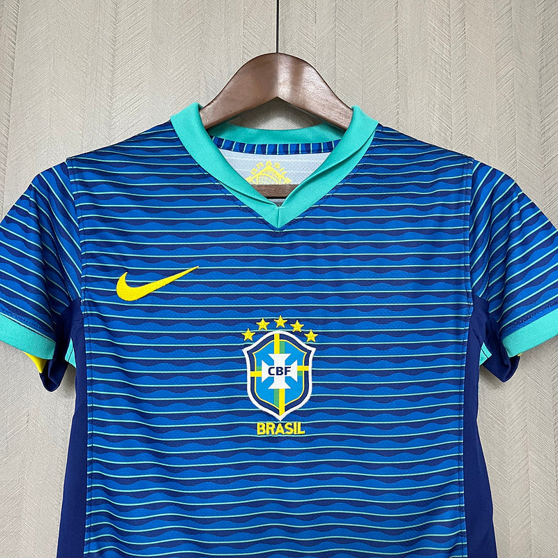 Jersey Damen Brasilien II 24/25 Nike - Gestreift 