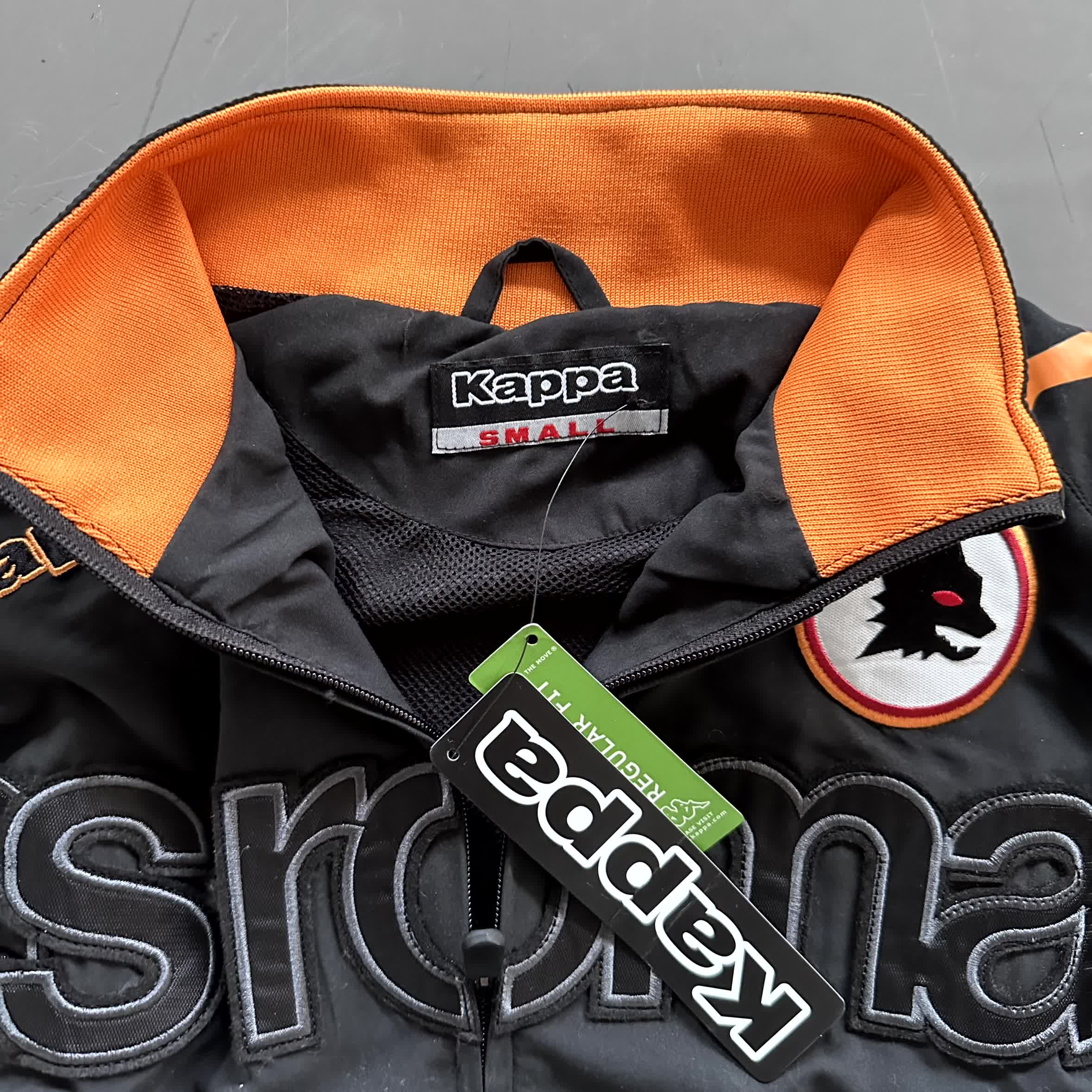 Kappa x AS Roma Vintage-Jacke 2003/04 