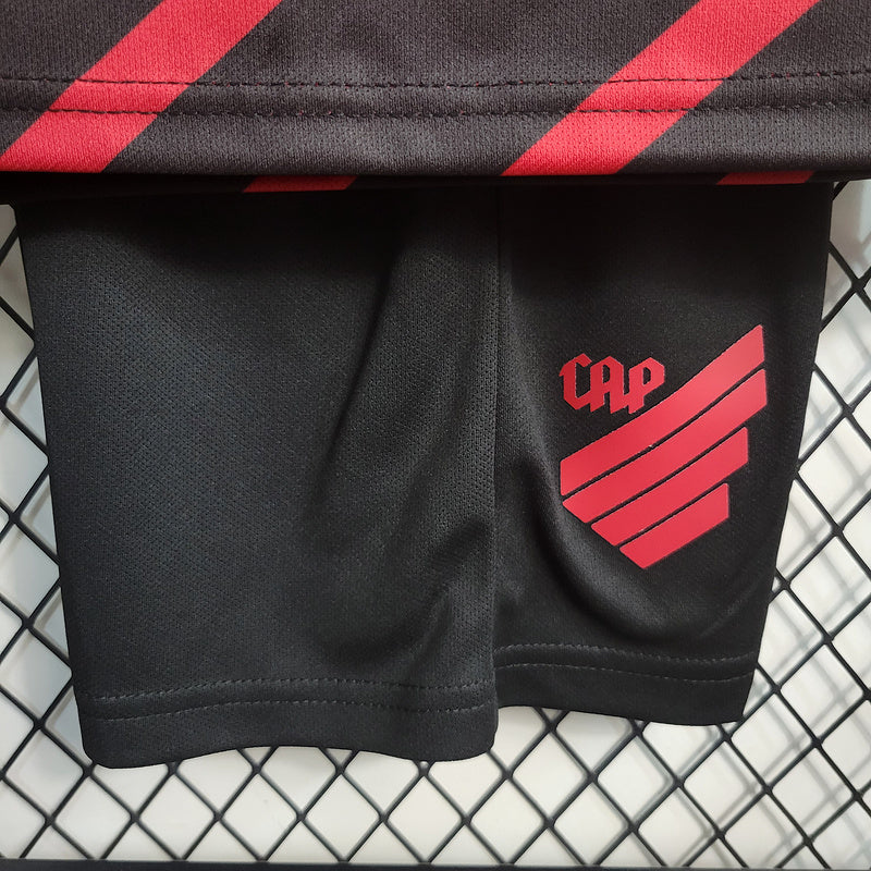Kinder Athletico Paranaense l 2023∕24 Preto-Vermelho 