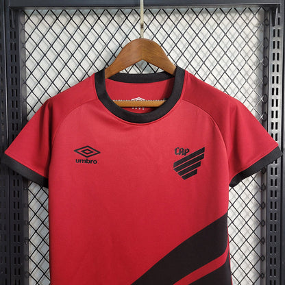 Kinder Athletico Paranaense l 2023∕24 Preto-Vermelho 