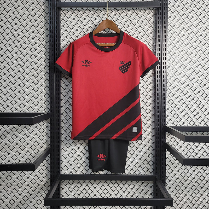 Kinder Athletico Paranaense l 2023∕24 Preto-Vermelho 