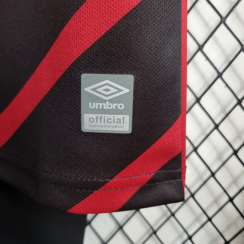 Kinder Athletico Paranaense l 2023∕24 Preto-Vermelho 