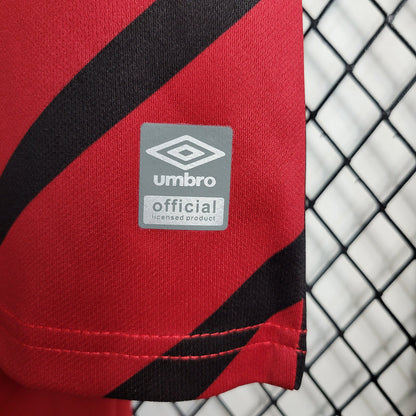 Kinder Athletico Paranaense ll 2023∕24 Preto-Vermelho 
