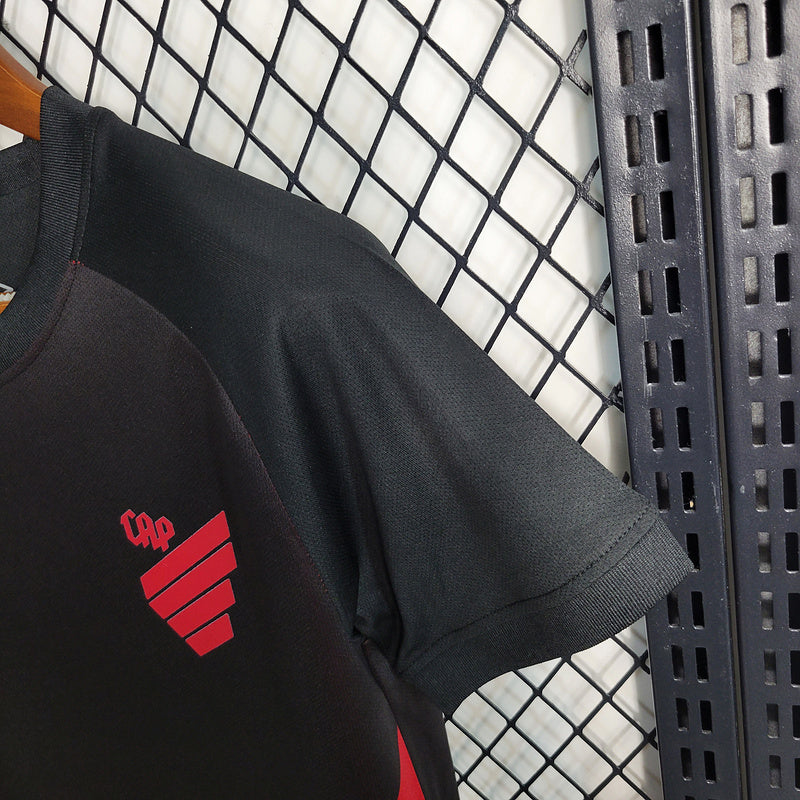Kinder Athletico Paranaense ll 2023∕24 Preto-Vermelho 