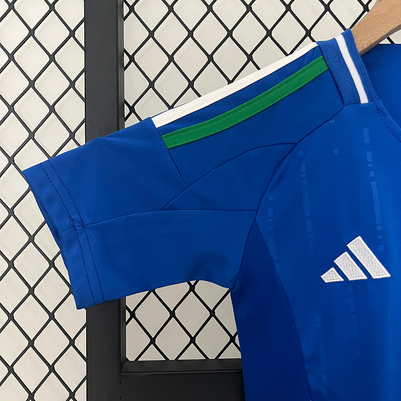 Adidas Kinder Italien 24/25 - Blau 