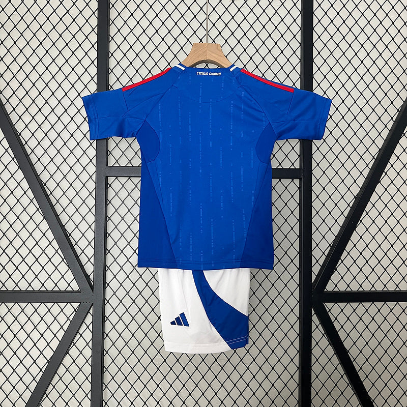 Adidas Kinder Italien 24/25 - Blau 