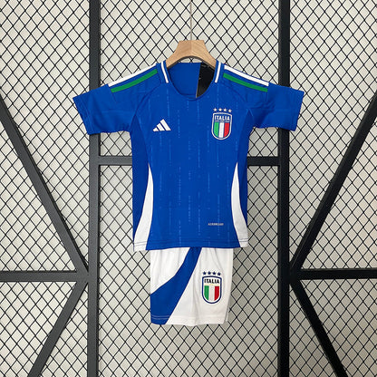 Adidas Kinder Italien 24/25 - Blau 