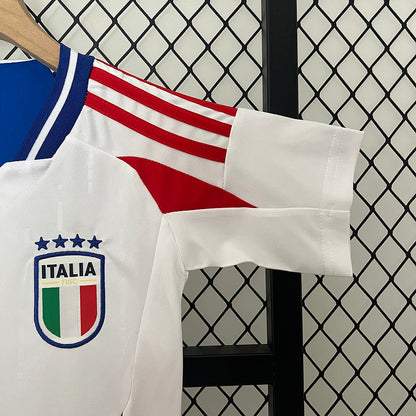 Adidas Kinder Italien 24/25 - Weiß 