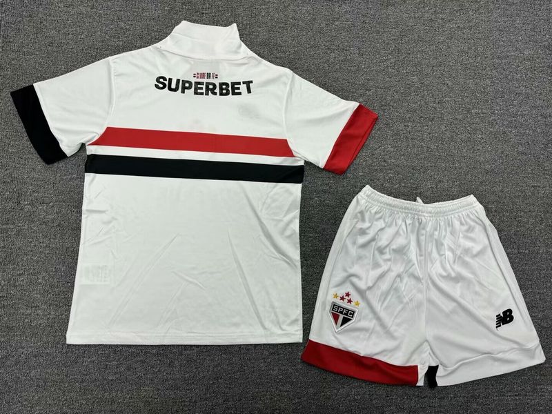 Kinder São Paulo 24/25 New Balance - Branco 