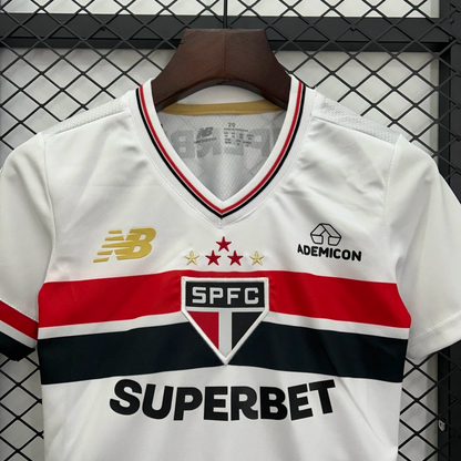 Kinder São Paulo 25/26 New Balance - Branco 