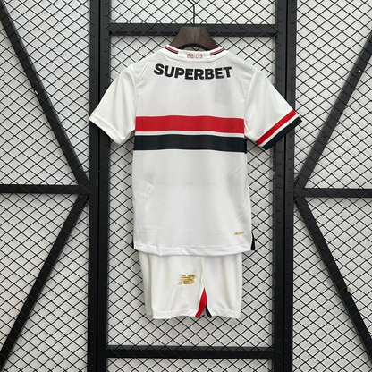Kinder São Paulo 25/26 New Balance - Branco 