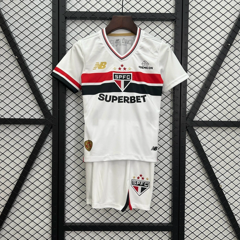 Kinder São Paulo 25/26 New Balance - Branco 