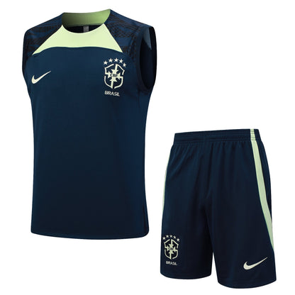 Brasilien-Trikot – Blau & Grün 