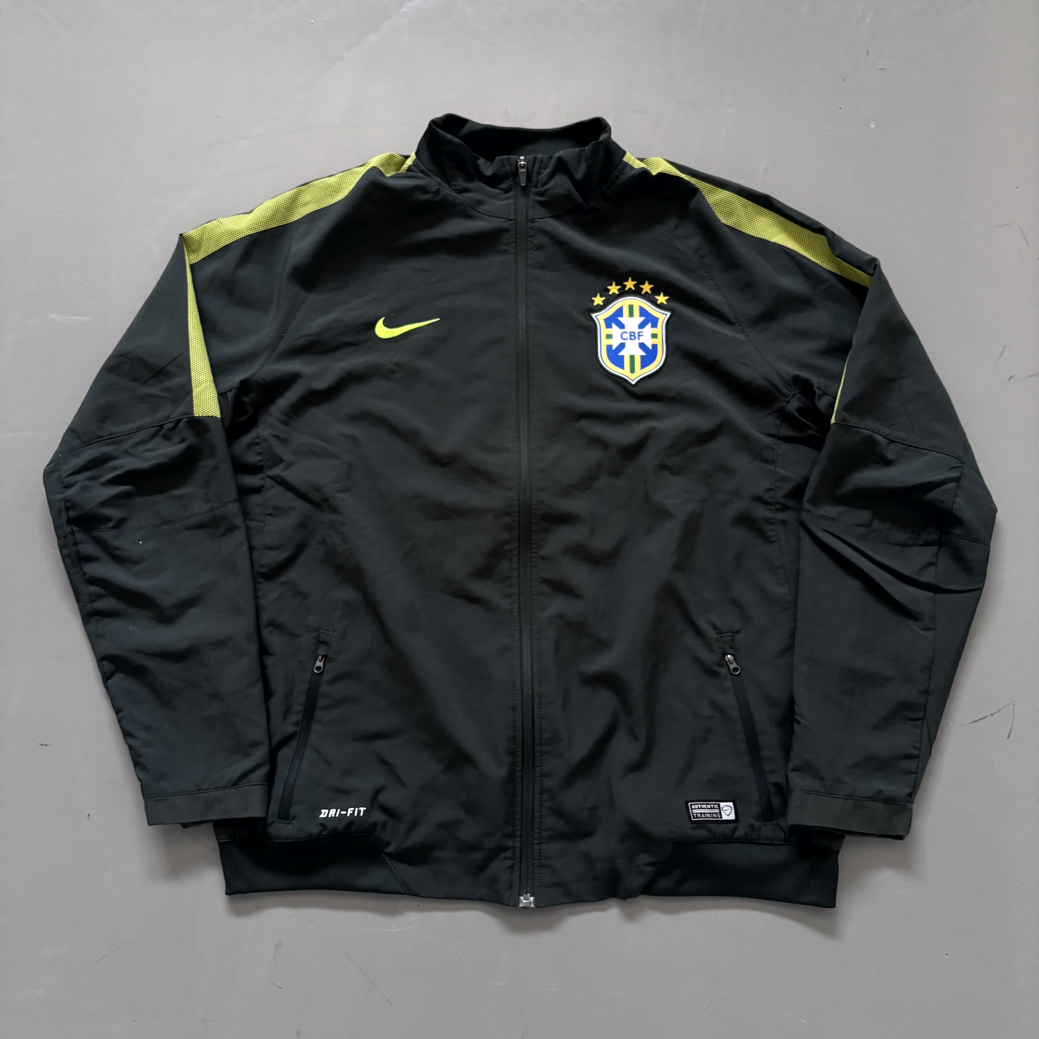 Nike x Brasilien Vintage-Jacke 2014 