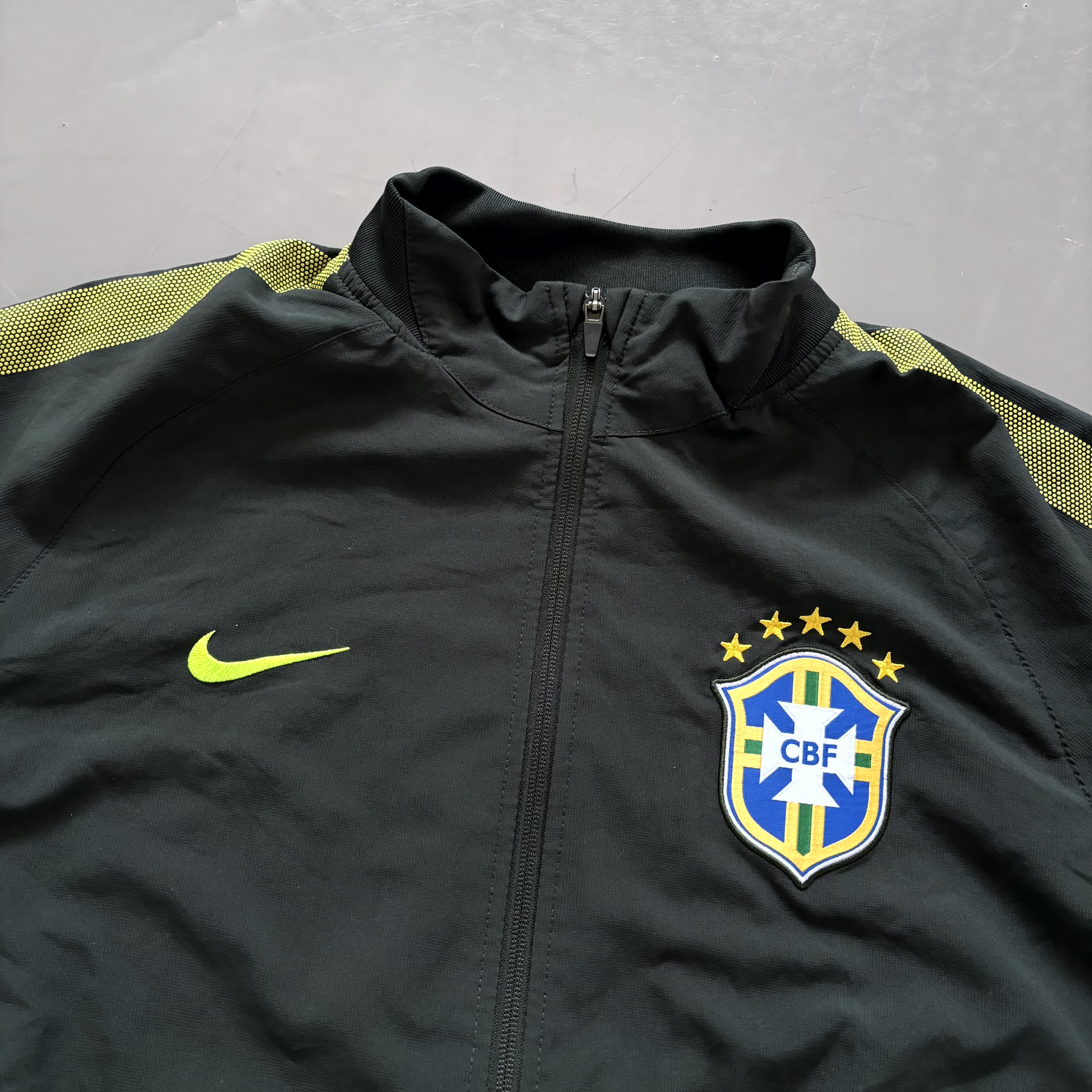 Nike x Brasilien Vintage-Jacke 2014 