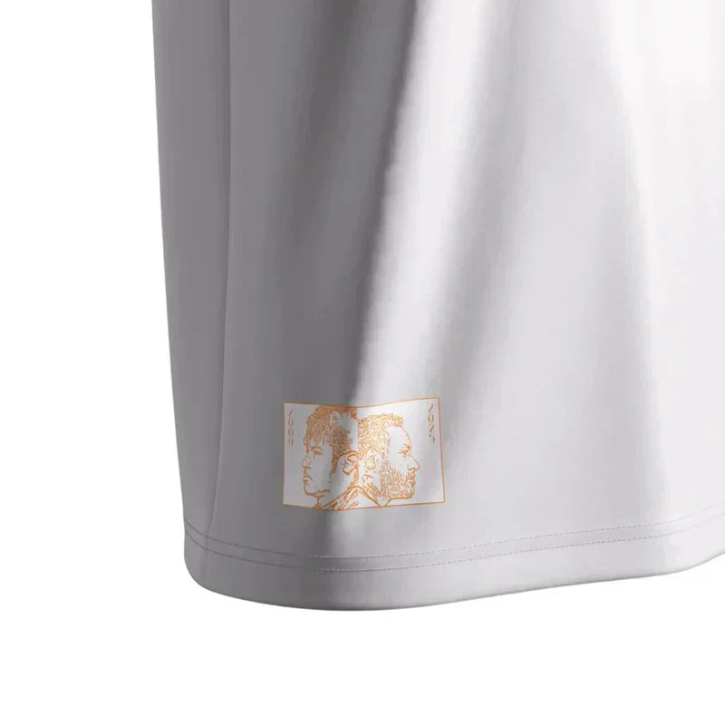 PRÉ-VENDA-Trikot The Prince Santos 24/25 Branca – Comma Masculino Torcedor 
