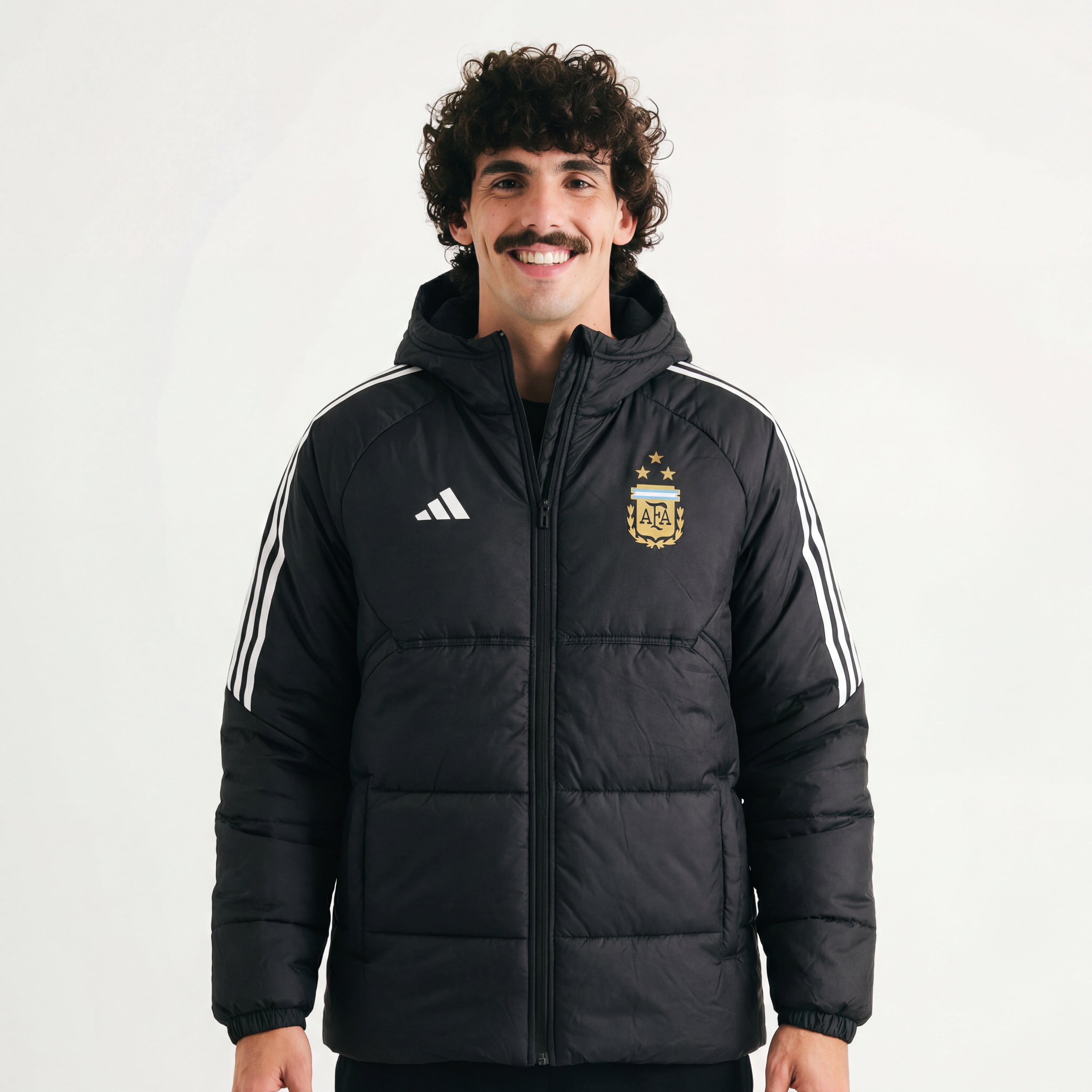 Steppjacke Argentinien Schwarz 