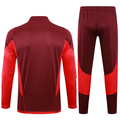 Set Oberbekleidung TrainingInternacional 24/25 - Vermelho Escuro 
