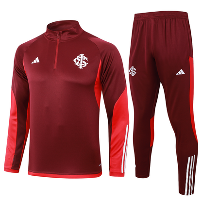 Set Oberbekleidung TrainingInternacional 24/25 - Vermelho Escuro 