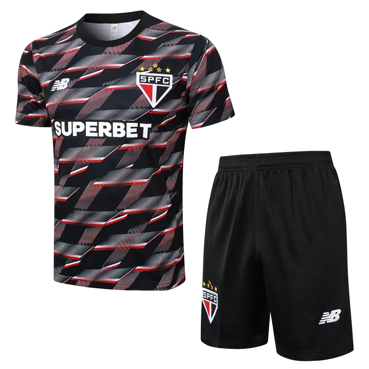 Set São Paulo Pré-Jogo 24/25 - Preta 
