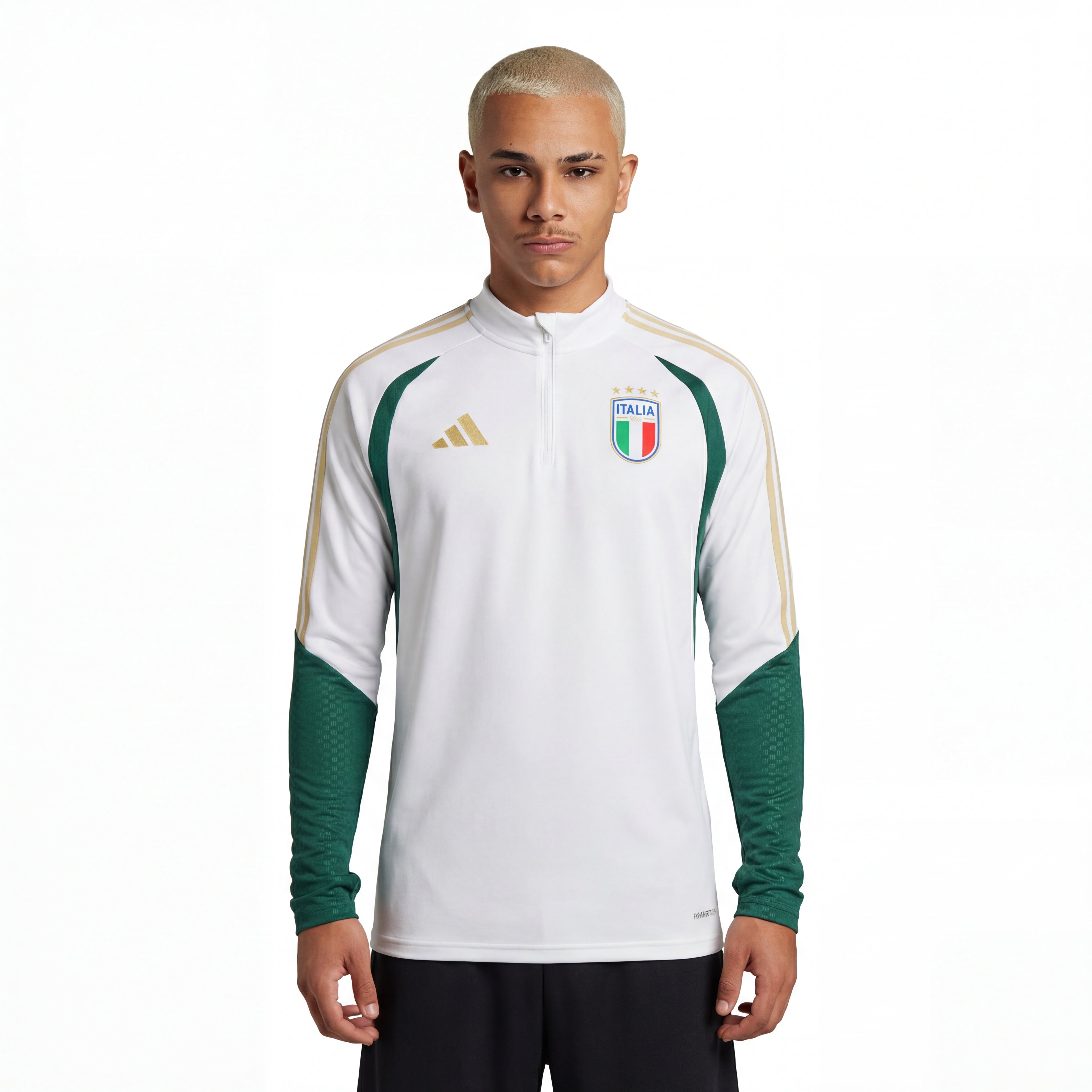 Sweatshirt Italien Training WM 2026 Weiß 