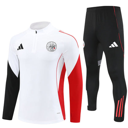 Trainingsanzug Ajax 25/26 Weiß - Winter 