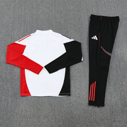 Trainingsanzug Ajax 25/26 Weiß - Winter 