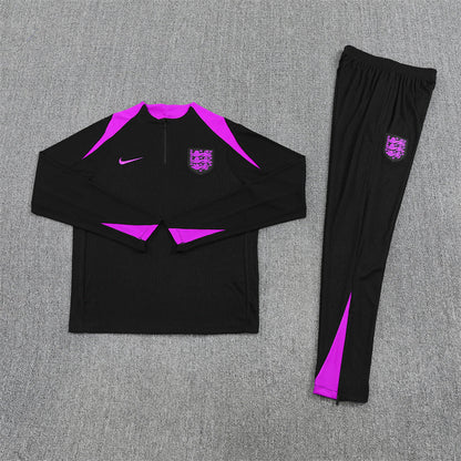 Trainingsanzug England 25/26 Schwarz - Winter 