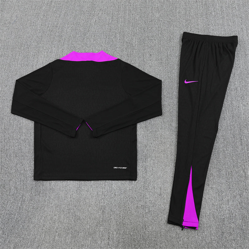 Trainingsanzug England 25/26 Schwarz - Winter 