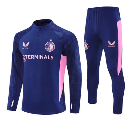 Trainingsanzug Feyenoord Rotterdam 25/26 Blau - Winter 